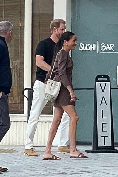 Meghan, the Duchess of Sussex wears Hermès Oran sandals